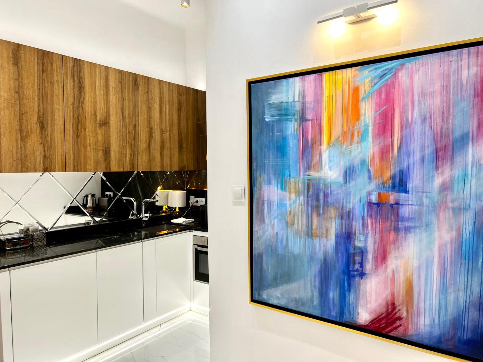 Luxury Apartments Mondrian Market Square III ワルシャワ 部屋 写真