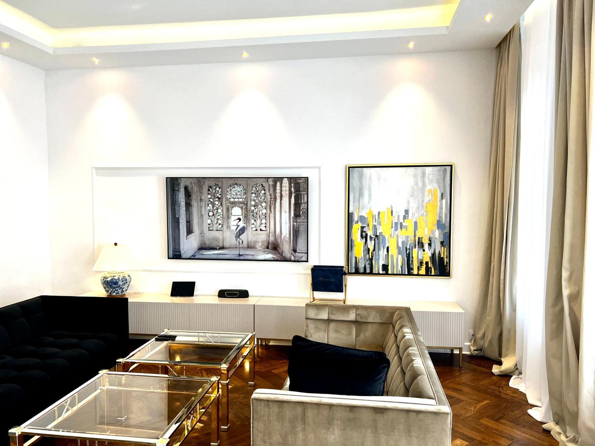 Luxury Apartments Mondrian Market Square III ワルシャワ 部屋 写真