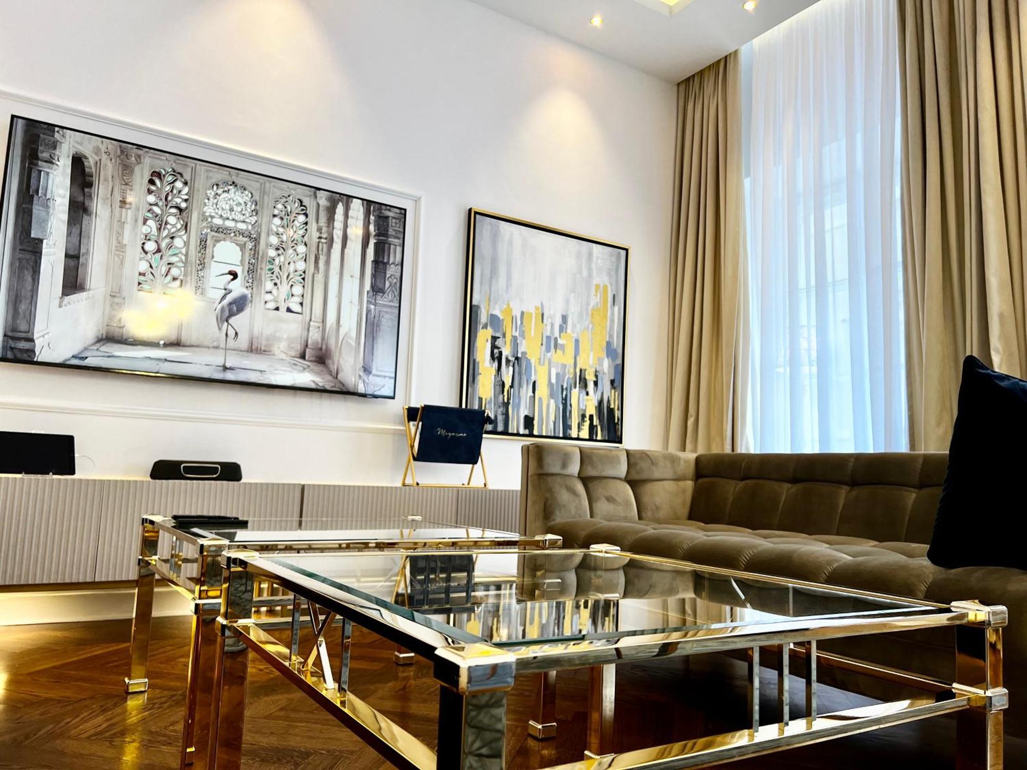 Luxury Apartments Mondrian Market Square III ワルシャワ 部屋 写真